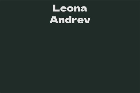 leona andrev escort|@LeonaAndrev 